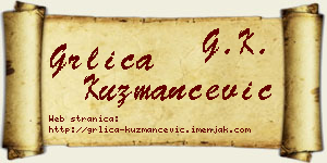 Grlica Kuzmančević vizit kartica
